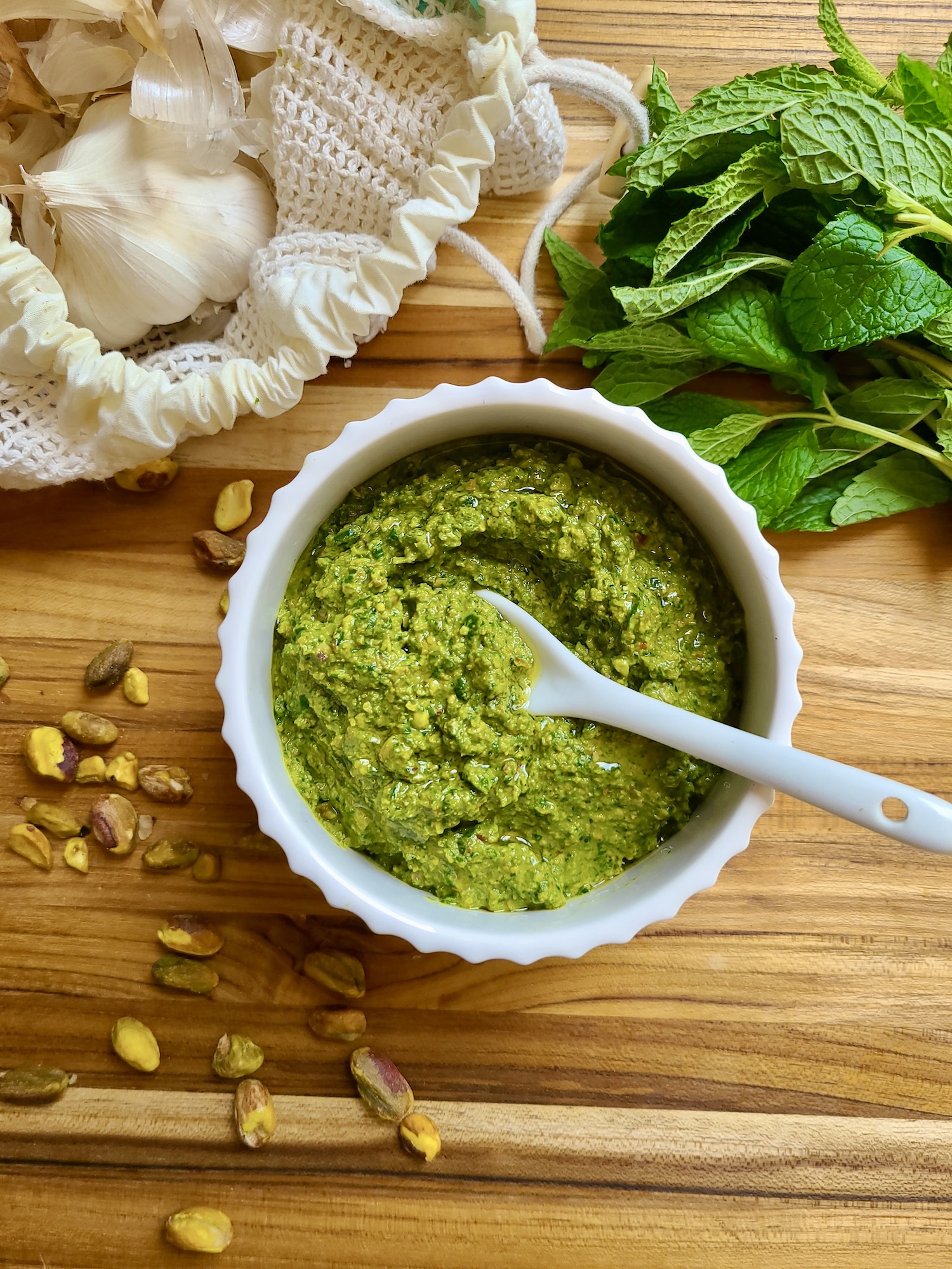 Vegan Pistachio Pesto