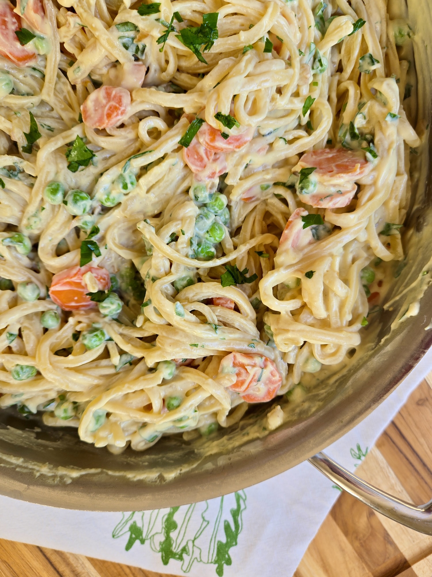 Lemon Linguine Recipe Vegan