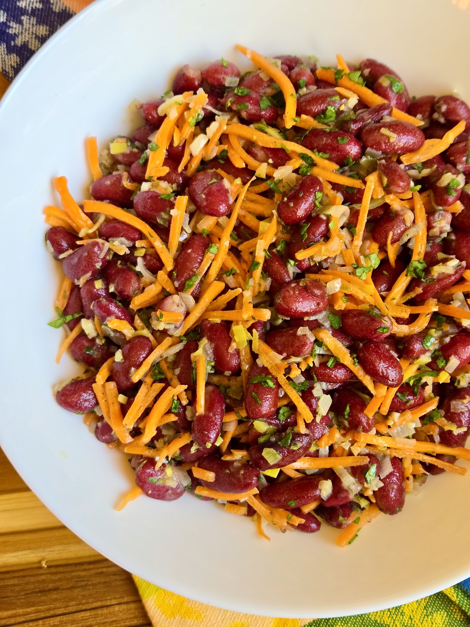 Vegan Recipe for Kidney Bean Salad
