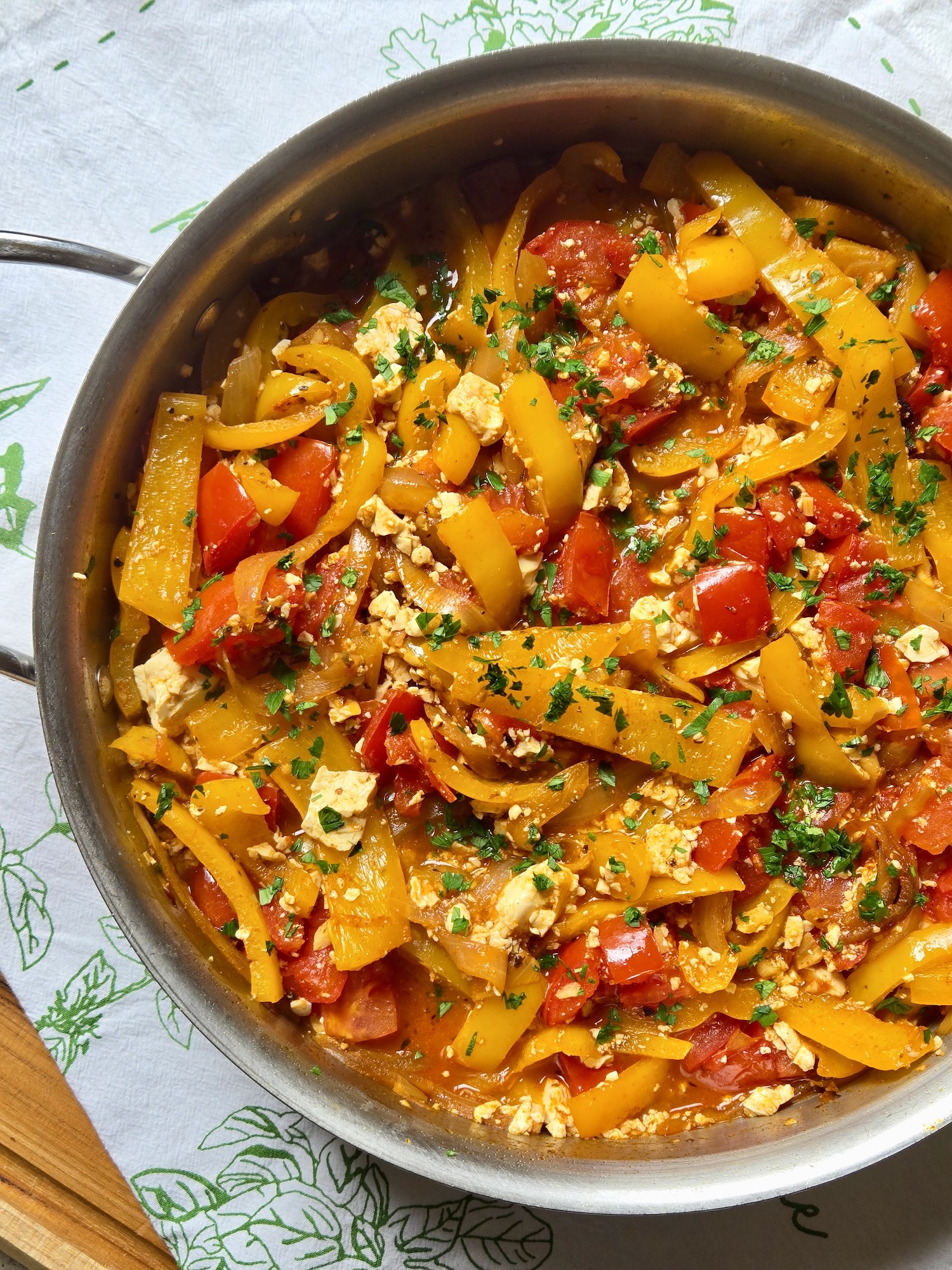 Lečo recipe vegan tofu
